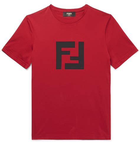 red fendi shirt|Fendi brand shirt.